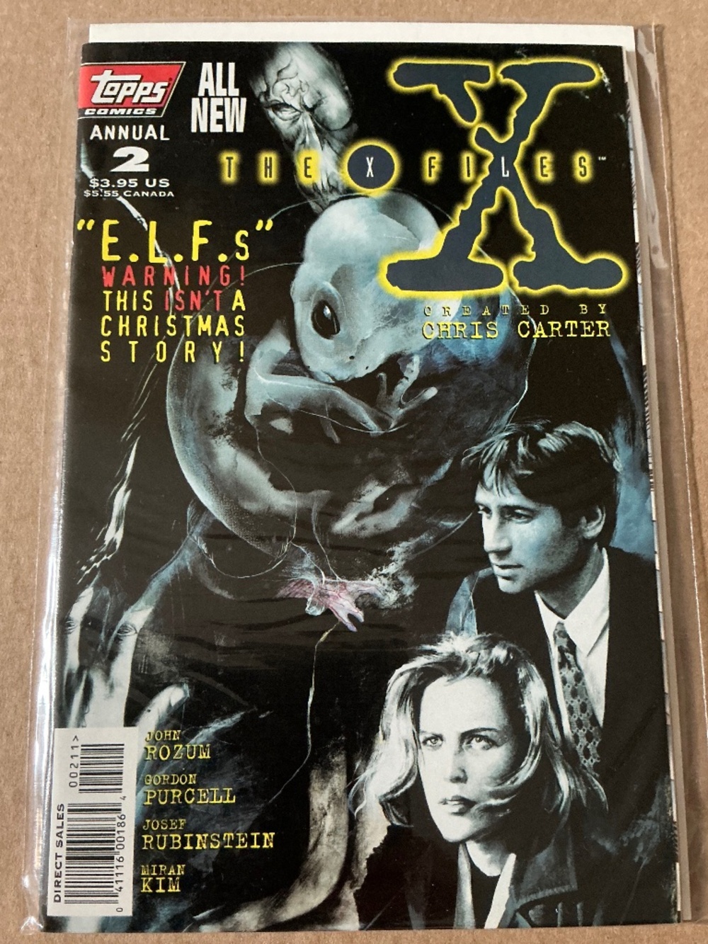 The X-Files Topps Comics Annual 2 E.L.F.S.